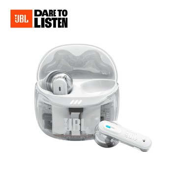 【JBL】Tune Flex 2 Ghost 真無線降噪藍牙耳機｜透白