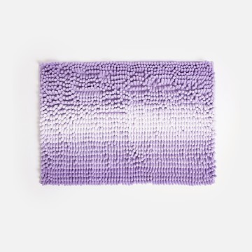 Home Zone 漸層紫65x45cm極吸水雪尼爾踏墊