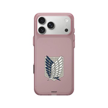 iPhone 17 Pro Max Clear (相機按鈕) 晶醺玫 - 進擊的巨人 Attack On Titan - S2&S3 - 自由之翼