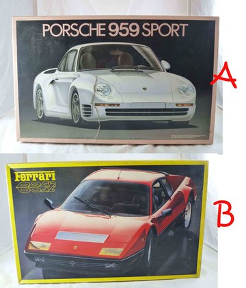 【震撼精品百貨】1/10保時捷PORSCHE 959SPORT/1/16法拉利FREEARL BB512汽車模型【共2款】 震撼日式精品百貨