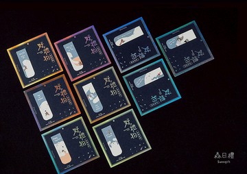 懷特熊系列書籤磁鐵組合 / ９枚一組