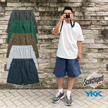 【AND THEN】（每天出貨）P337 3M Scotchgard 短褲 速乾 ykk拉鍊 運動褲 透氣 海灘褲 排汗