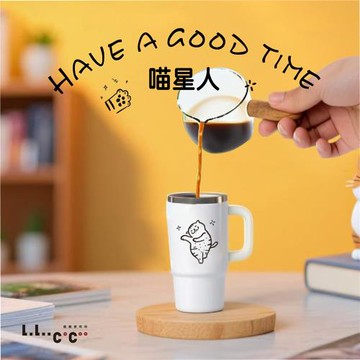 【喵星人微霸杯】120ml小巧便攜掛脖款不銹鋼杯露營品鑒都適用