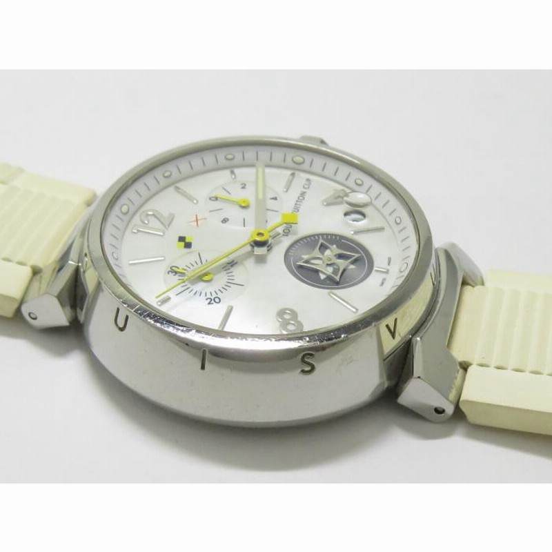 中古】LOUIS VUITTON タンブール ラブリーカップ クロノグラフ