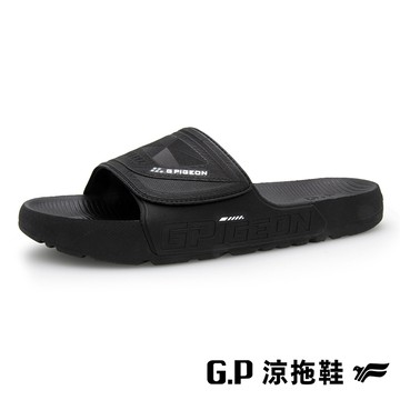 G.P(男)NEO防水親膚運動套拖鞋 男鞋-黑色
