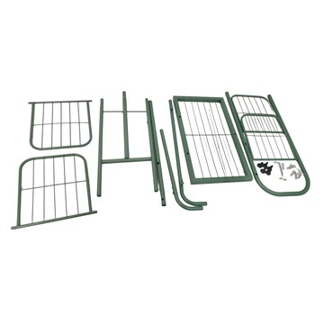 京太陽 6盆加強款方形園藝花架  綠色