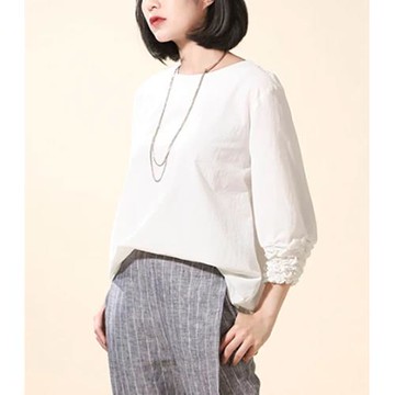 QWI精品袖口造型上衣