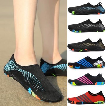 沙灘潛水鞋兒童浮潛鞋男童涉水溯溪速干漂流鞋防滑軟底女童游泳鞋