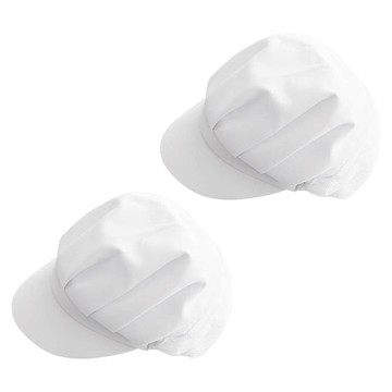 世景 半網眼廚師帽  2個  白色