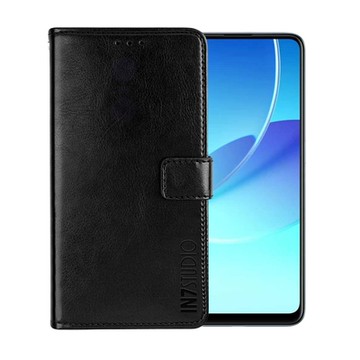 IN7 瘋馬紋 OPPO Reno6 5G (6.43吋) 錢包式 磁扣側掀PU皮套 吊飾孔 手機皮套保護殼