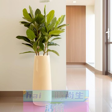 免運 可開發票 玻璃花瓶 高款花瓶玻璃透明大號落地插花長枝特大號超大高身高筒超高馬醉木