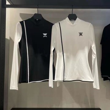 高爾夫服飾女裝夏季時尚修身長袖運動休閑百搭潮流T恤打底衫上衣