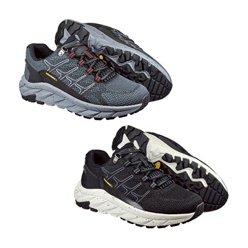 DIADORA迪亞多那 防潑水戶外越野鞋 男運動鞋 男鞋 登山鞋 足弓支撐 吸震鞋墊 厚底 耐磨 緩震 防滑 灰 黑