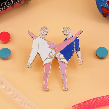 三時七有SENSECUE 雙生系列 原創設計藝術胸針配飾 生滅之門