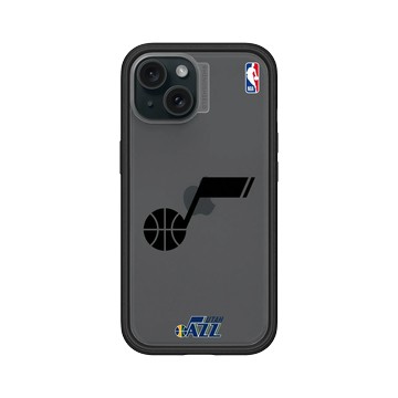 iPhone 15 Mod NX 黑 - NBA - B&W-猶他爵士 Utah Jazz B&W - Dark