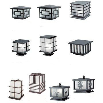 不鏽鋼戶外矮柱燈  49-66821、66822、66823、66824、66825、66826、66827、66828、66829、6682A