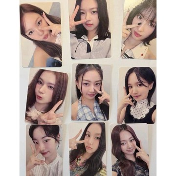 正版 twice兔 yzy2.0上海線下籤售卡 周子瑜 林娜璉 平井桃 湊崎紗夏 林志效 金多賢 名井南 應援周邊