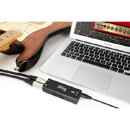 IK Multimedia IRIG HD iphone、iPadとMac用のデジタルギターインターフェース