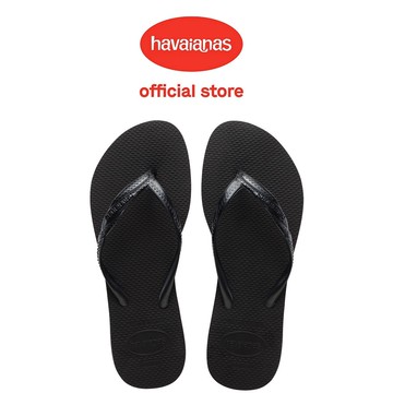 Havaianas 哈瓦仕 拖鞋 夾腳拖 素色 麻花辮 黑 Fantasia 4147115-0090W