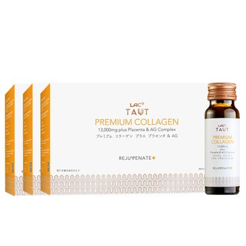 LAC 回原膠原蛋白飲(8瓶/盒)x3盒組-香橙口味(新裝上市/馬胎盤/Q10/膠原蛋白/RDS專利/山竹果)
