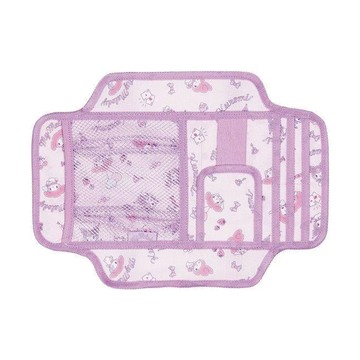 Skater CBEP1 車用遮陽板收納袋  美樂蒂與庫洛米 紫色  1個