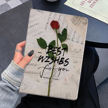 新款適用于ipad2024版保護套10.2寸mini6帶筆槽11九代8蘋果air3迷你4殼9.7小清新pro硅膠5電腦7平板9第八代13