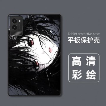 適用拯救者y700四代保護套2025新款黑白創意聯想Y700平板外殼輕薄防摔軟2/3代冷淡風女孩