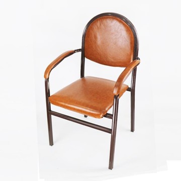 簡約網布帶扶手麻將椅子凳子會議椅子職員椅培訓椅四腳棋牌休閒椅