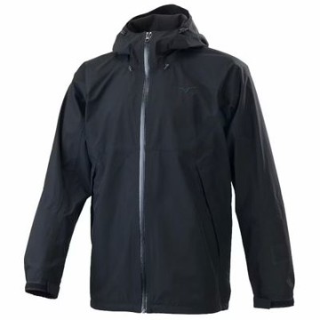 MIZUNO 美津濃 外套 男 運動連帽外套 防潑水 GORETEX 黑 B2TECW8809