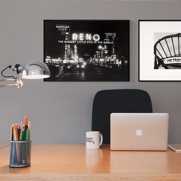 內華達-畫/城市裝飾掛畫/咖啡廳掛畫/樓梯間/客廳佈置/複製畫