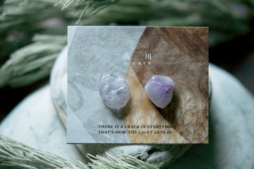 CRACK | 礦物系耳環 |  EARRINGS