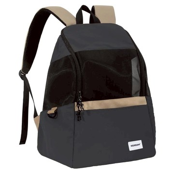 Hidream 寵生幾何 寵物輕便雙肩包 尼龍材質  蕎麥灰  36 x 23 x 43cm  1個