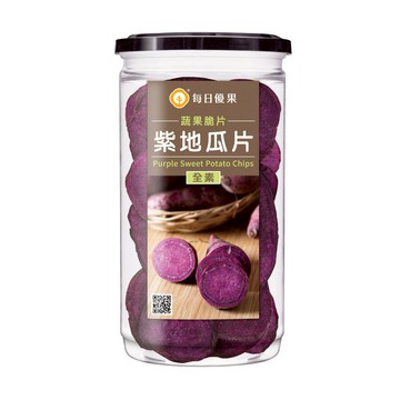 罐裝紫地瓜片150G 每日優果