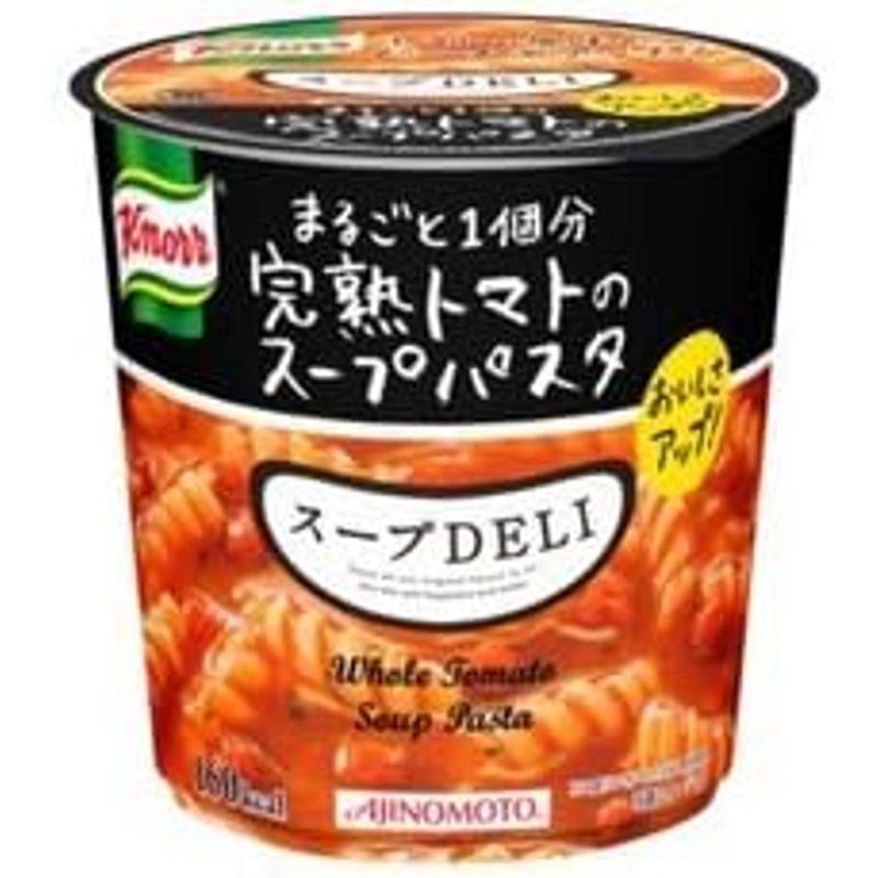 味の素 クノール スープDELI 完熟トマトのスープパスタ 41.9g×24カップ (6カップ×4ケース)