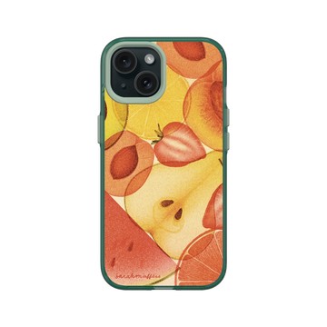 iPhone 15 Clear 憂墨綠 - Sarah Mafféïs - 果實
