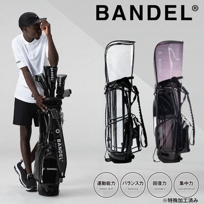 ウメナオ様専用 BANDEL ゴルフバッグ クリアスタンド 透明