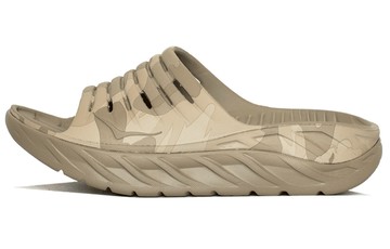HOKA ONE ONE ORA RECOVERY SLIDE DUNE OXFORD TAN