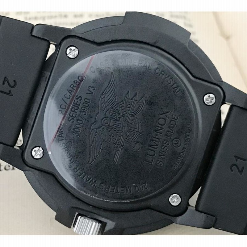 ルミノックス LUMINOX ネイビーシールズ 3000シリーズ 3900 V3 中古