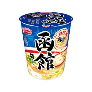 「エースコック」　飲み干す一杯　ご当地編　函館　塩ラーメン　60ｇ×12個セット