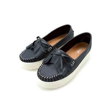 【特惠款】Material瑪特麗歐 TA52870 【23-25】 女鞋  MIT流蘇優雅厚底包鞋