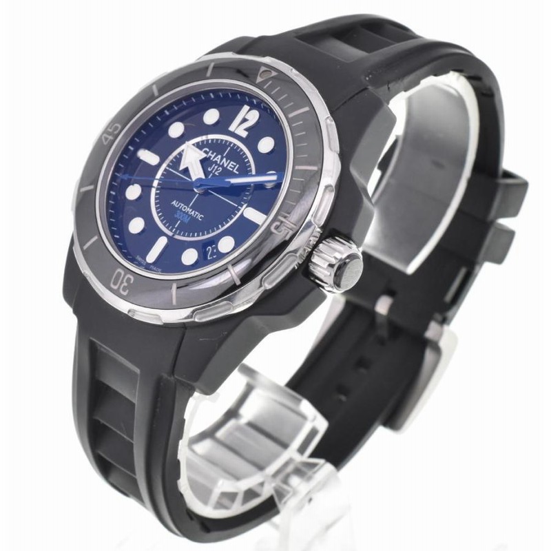 ☆良品【CHANEL】シャネル J12 マリーン42 H2558 自動巻き メンズ Y  