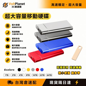 台灣現貨🔥隨身行動硬碟 大容量 行動固態硬碟 16T/12T/8T/1T/64TB 超級SSD 高速傳輸 外接式硬碟