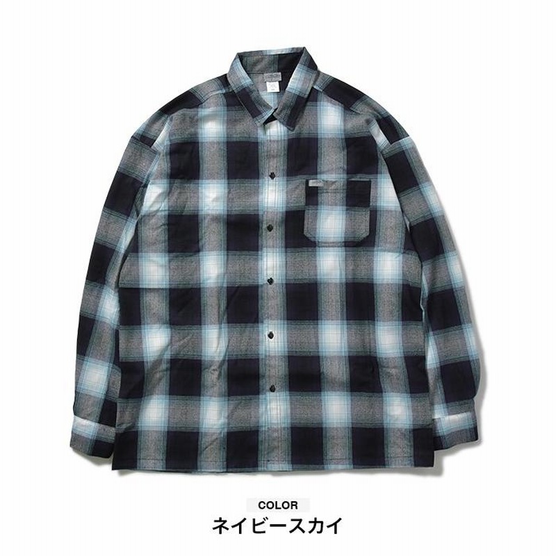 CALTOP キャルトップ シャツ 長袖 チェックシャツ ネルシャツ