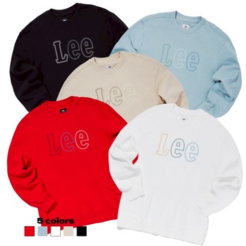 Lee 男款 描線大LOGO衛衣 大學T | Modern