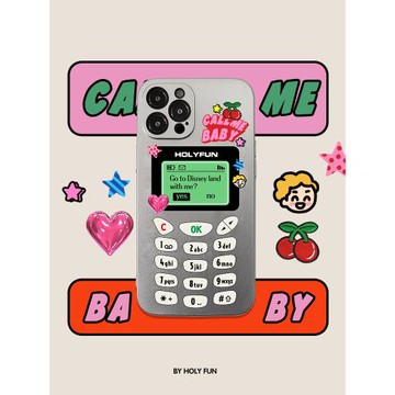 和風貓飯復古浪漫手機仿金屬17pro/16/15proamx/14pro/iPhone13 ProMax手機殼11適用蘋果12華為P30pro