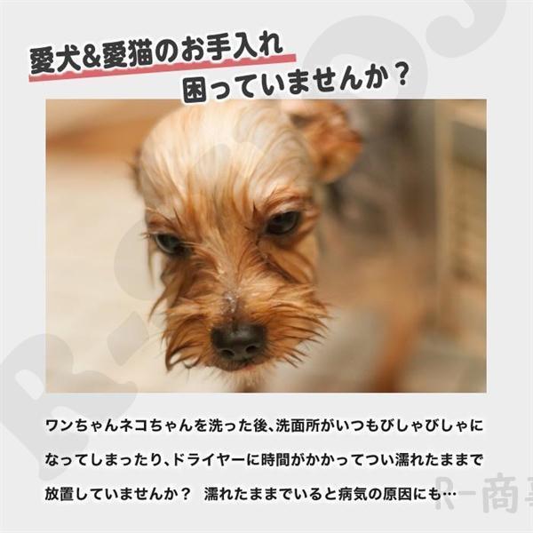 Taitto クイックドライ タオル 犬用 猫用 超吸収タオル ペット タオル シャンプータオル 吸収速乾タオル 体拭きタオル 犬用タオル 猫タオル