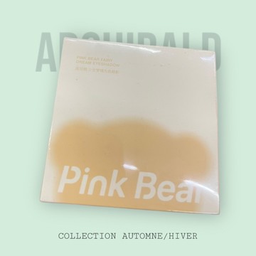 Pink Bear 皮可熊 少女夢境九色眼影盤 #02 燕麥雲朵