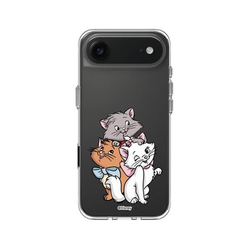 iPhone Air Clear Case（相機按鈕） 透明 - 迪士尼-經典系列 Disney Classics - 貓兒歷險記 - 三隻小貓
