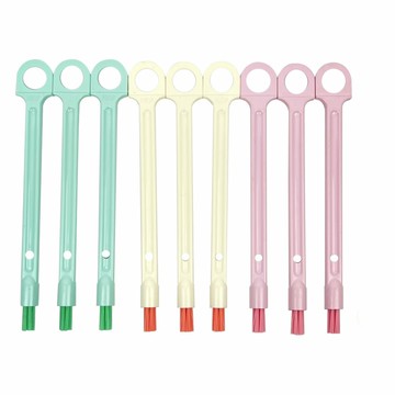asdfkitty*細縫清潔刷-一組3入-顏色隨機出貨-日本正版商品