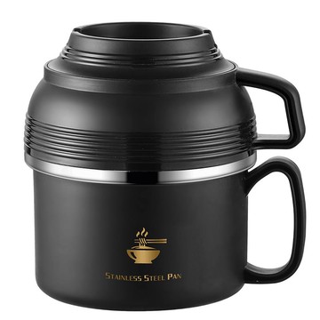 工廠直銷 免運/特惠 316不銹鋼保溫飯盒學生宿舍大容量泡面碗帶蓋食堂快餐杯碗筷套裝特惠/開立發票 全館八折 z1026工廠直銷 免運/特惠